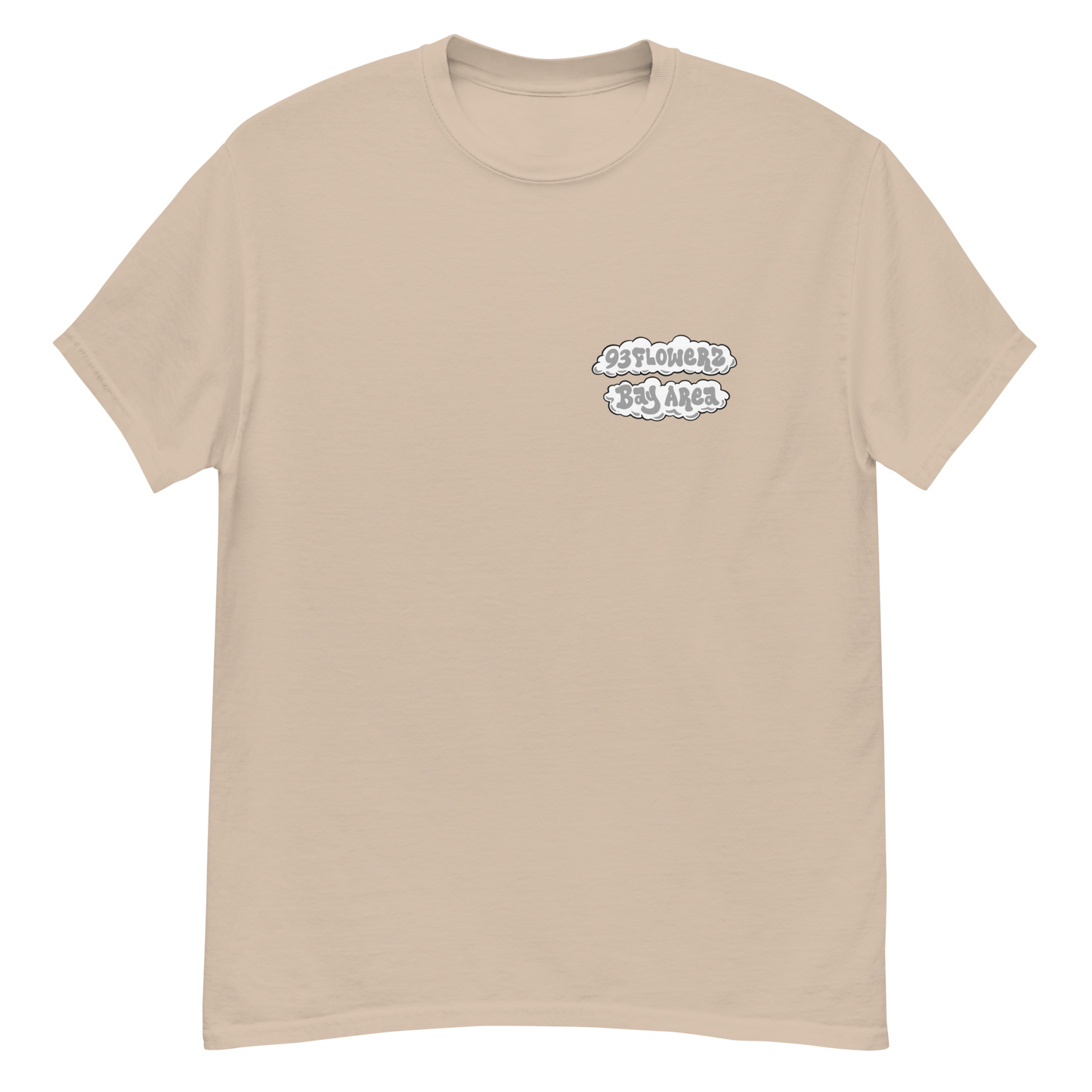 93FLOWERZ Short Sleeve in Cream